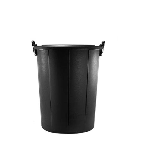 Heavy Duty Bin With Lid and steel handle 43L