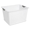 Storage Basket Deep White Storage Basket Deep White