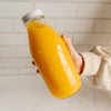 Embossed Glass Sauce Bottle  1.1 Litre - 6 Pack Embossed Glass Sauce Bottle  1.1 Litre - 6 Pack