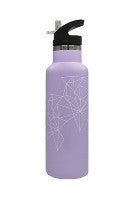 Cheeki Stainless Steel Water Bottle - Purple