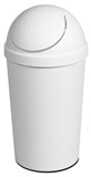 Sterilite Swing Lid Rubbish Bin  - White 11.4L