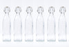 Glass Water Bottle Square 1 Litre - Set 6 Glass Water Bottle Square 1 Litre - Set 6