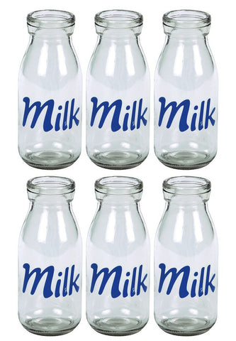 443_milk_x6Glass Bottle Mini for drinks milk design