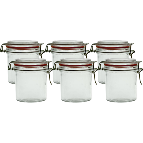 Glass Jar Mini 250ml - Set 6