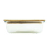 Kates Kitchen Glass Container With Bamboo Lid 1050ml