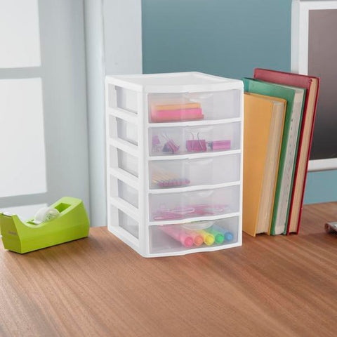 Sterilite 5 Drawer Unit Small