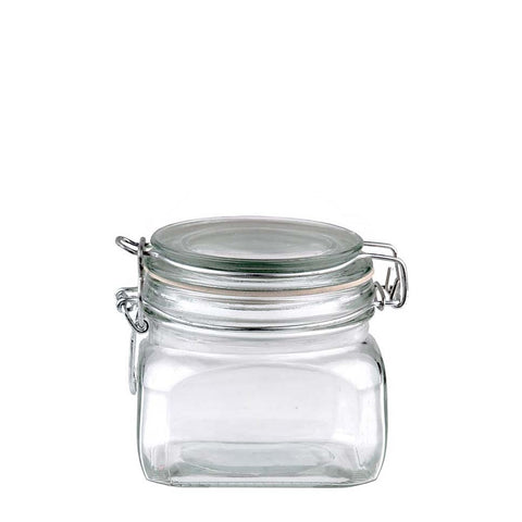 Clip Top Glass Jar 500ml - Set 6