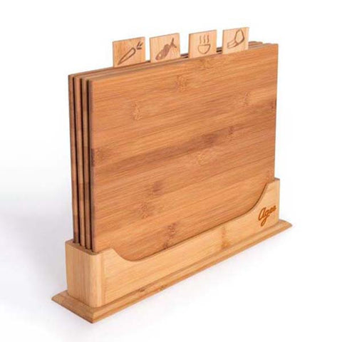 Agee Bamboo Cutting Board - Set of 4