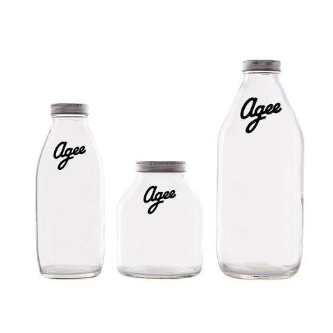 Agee Measure and Pour Bottles Set of 3