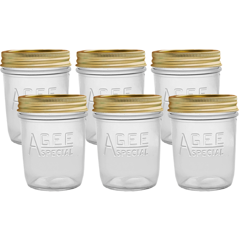 Agee Special Preserving Jar 240ml - 6 Pack