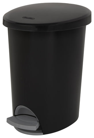 Sterilite Pedal Bin Black- 9.8L