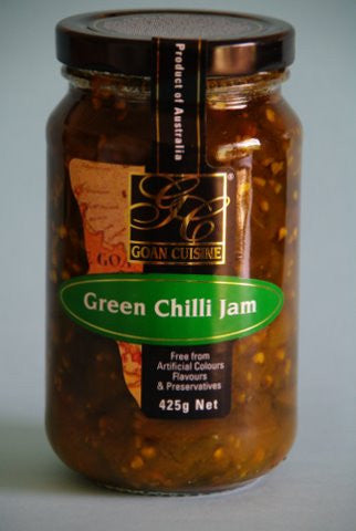 Goan Cusine: Green Chilli Jam - 425g