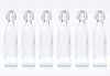 Glass Water Bottle Square 1 Litre - Set 6