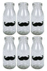 443_mini glass bottle with black moustach online nz_x6