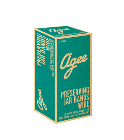 Agee Preserving Jar Band 12PK Wide